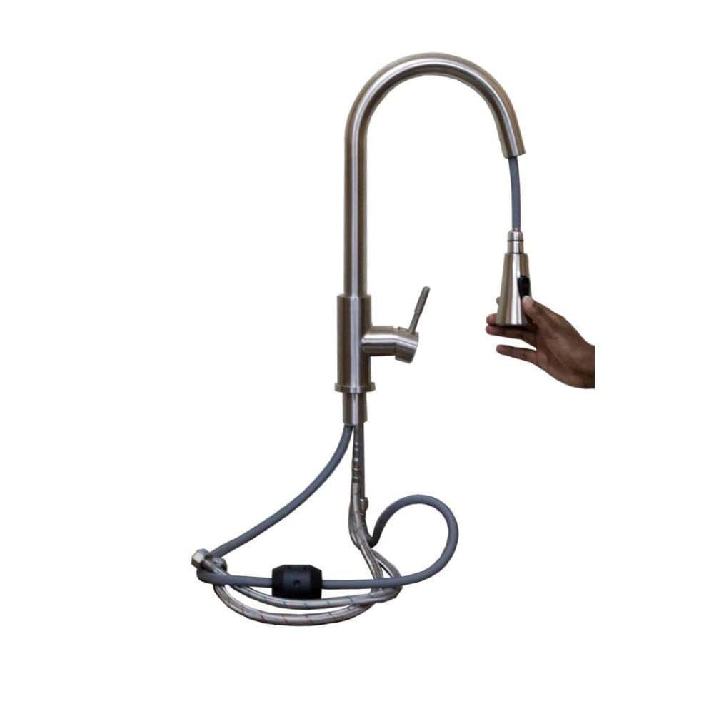Long Neck Kitchen Mixer with Pull-Down Flex - Flexible Convenience for Your Kitchen