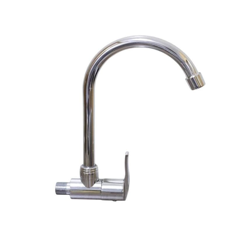 Kitchen sink tap cold water only wall type