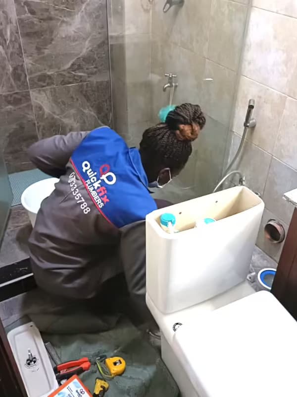 Blocked toilet plumber in Nairobi, Kenya