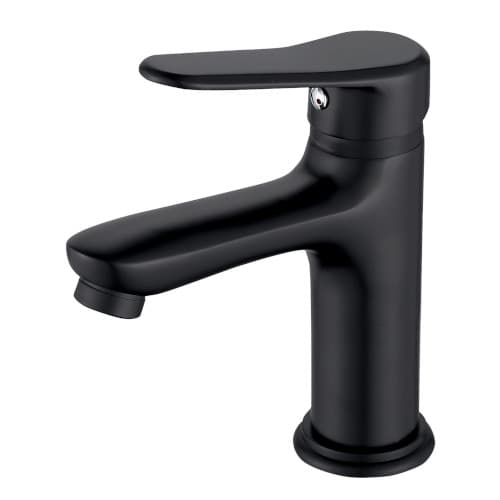 Bathroom sink tap black