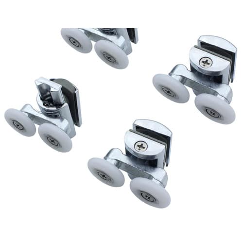 Shower cubicle door sliding rollers/wheels