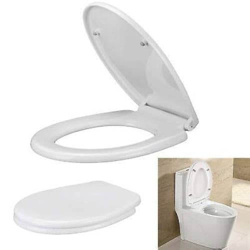 Soft close toilet seat cover